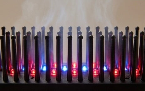 Cepillo Anticaída con LedTerapia y Vibración