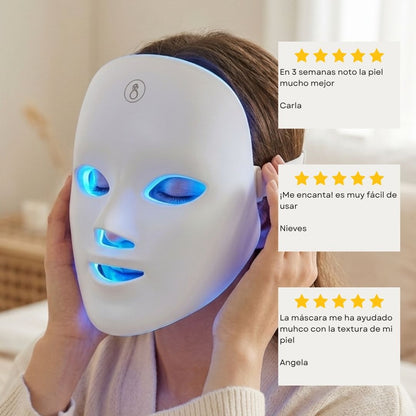 Mascara facial LED