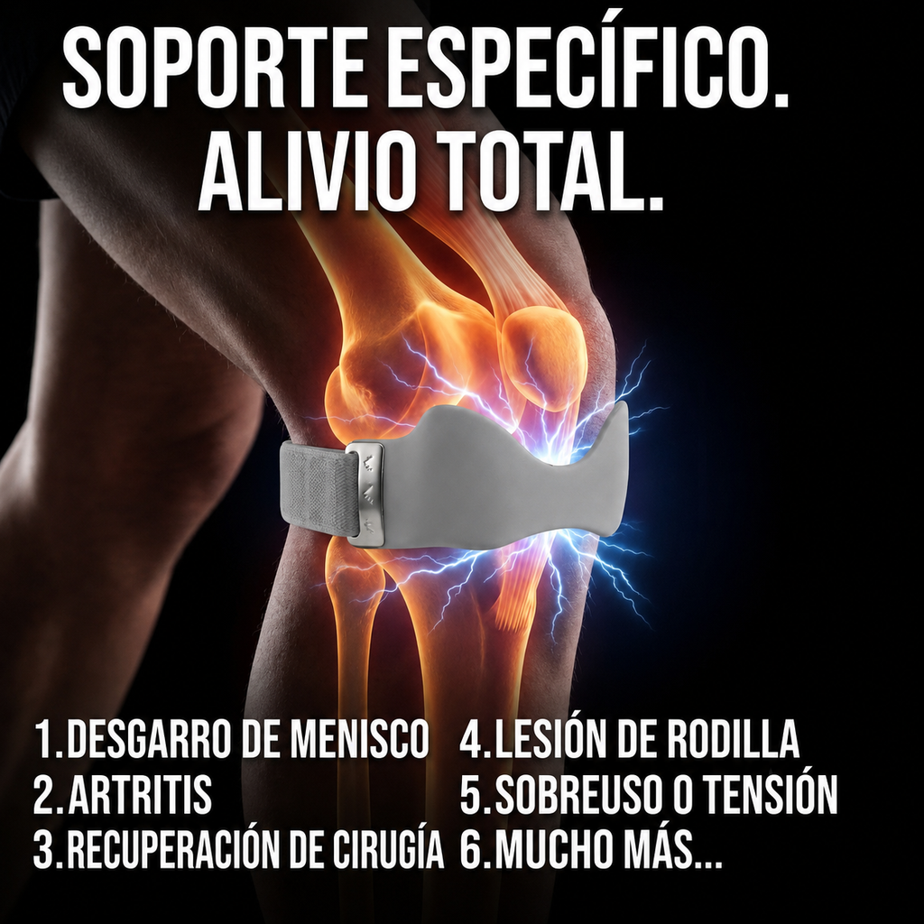 Correa de precisión para la rodilla