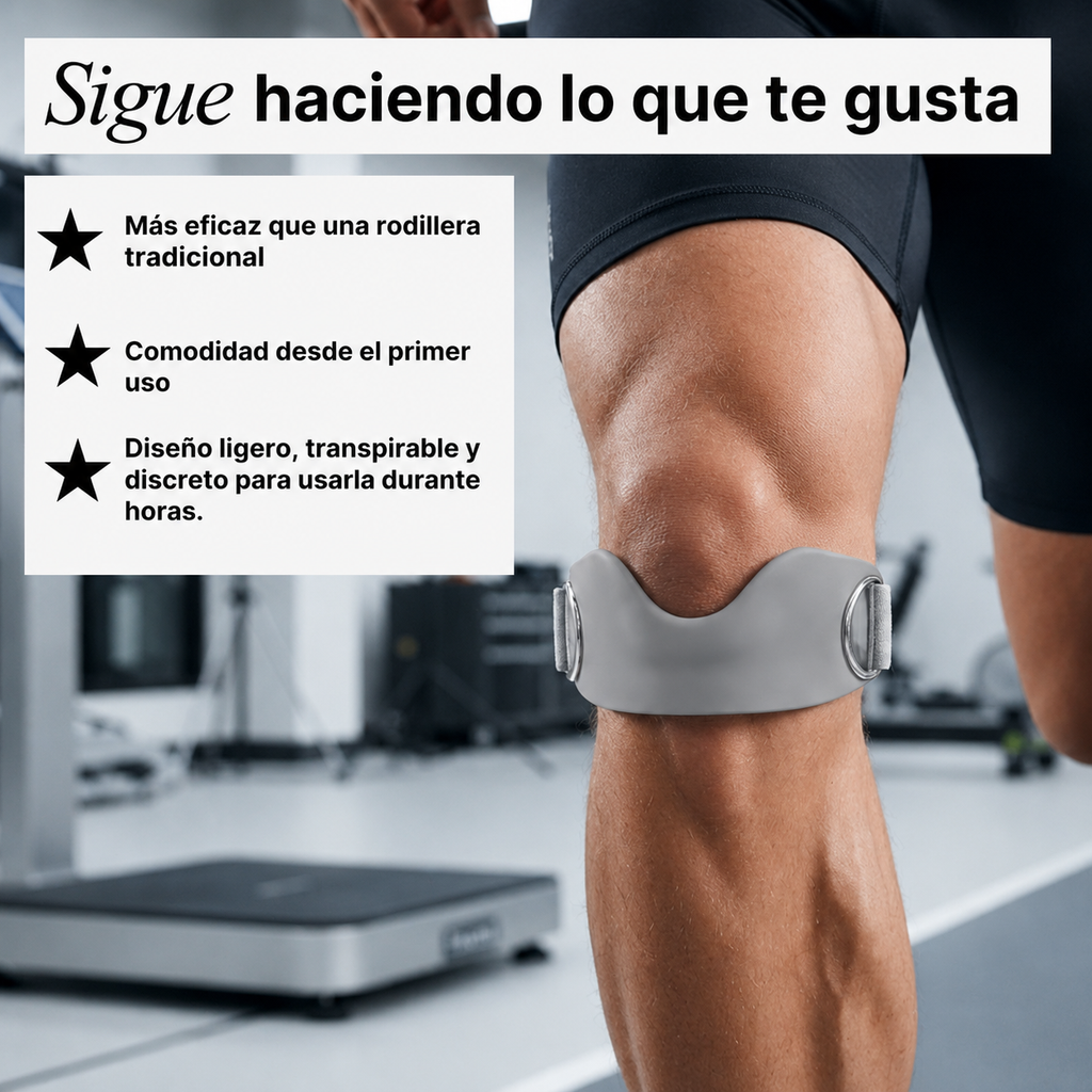 Correa de precisión para la rodilla