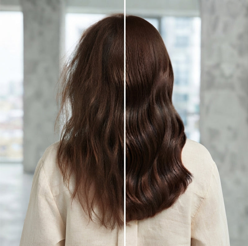 Reducción drástica del frizz