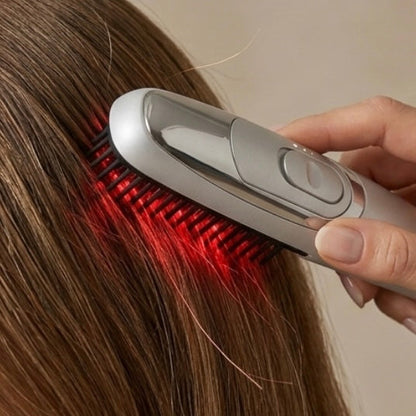 Cepillo Anticaída con LedTerapia y Vibración