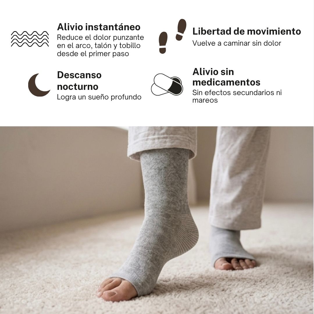 Calcetines antifatiga de bambú premium