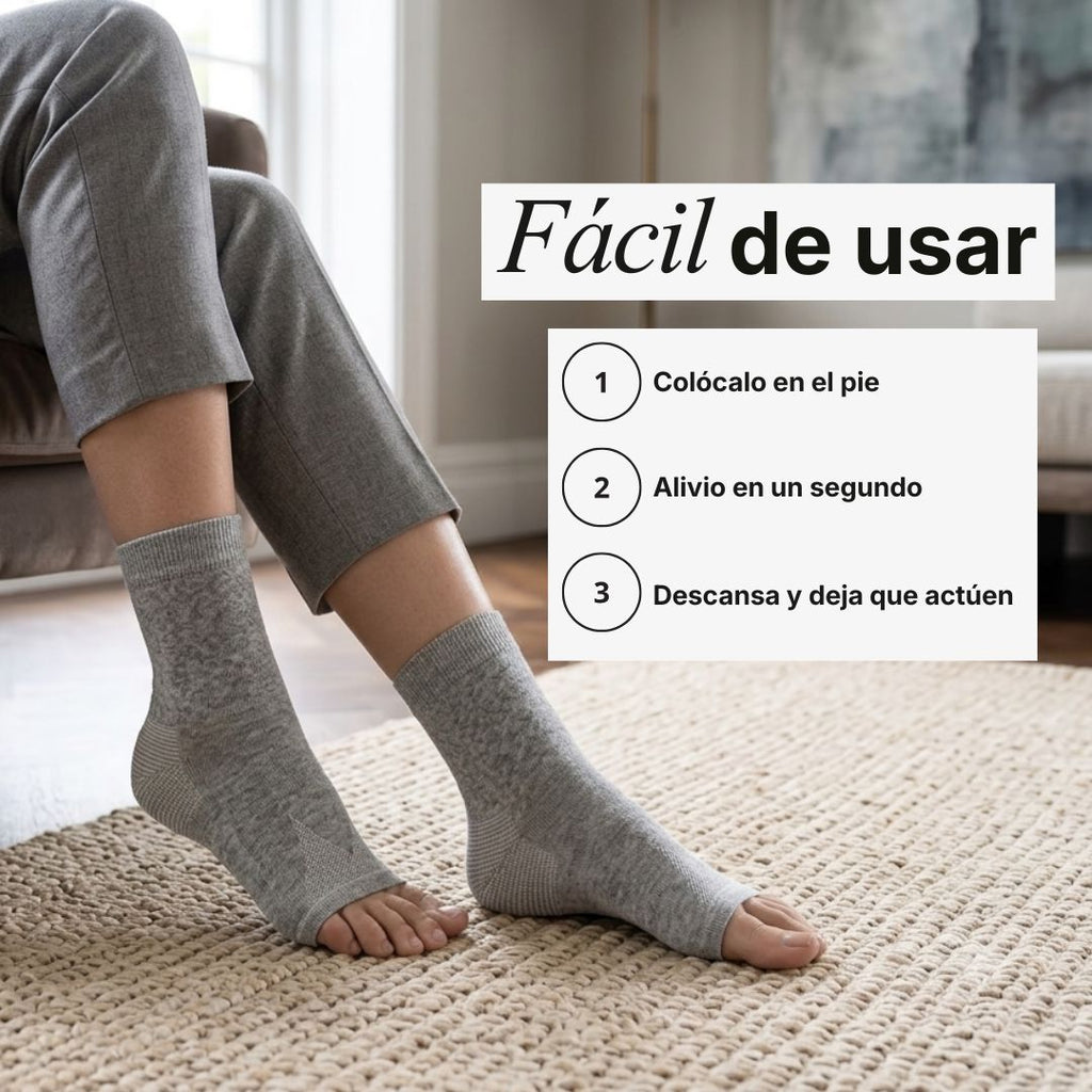 Calcetines antifatiga de bambú premium