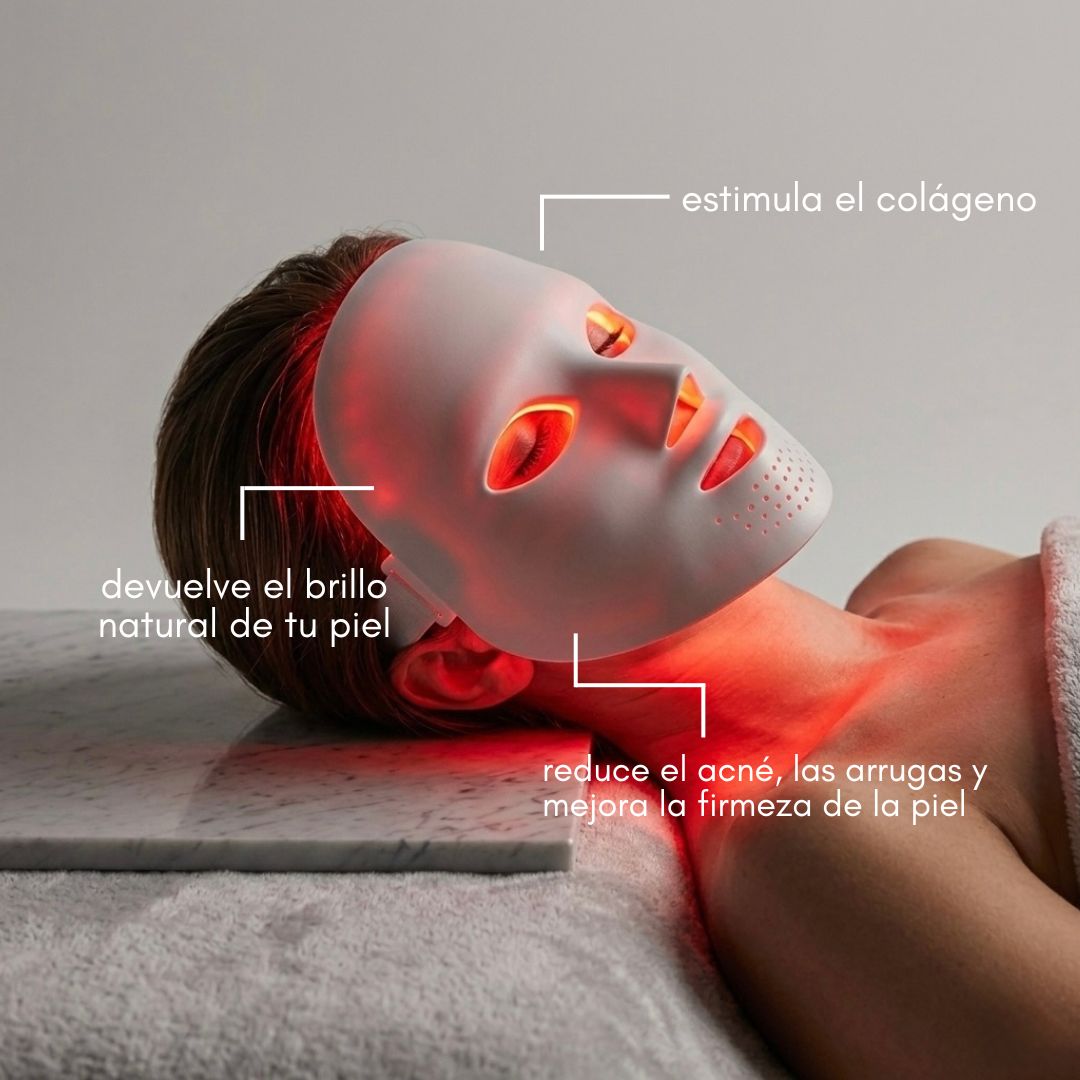 Mascara facial LED